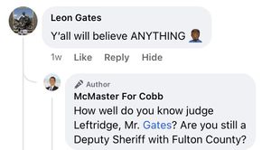 Fulton County Deputy Sheriff Captain Leon Gates